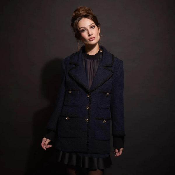 EDWARD ACHOUR AZUL TWEED