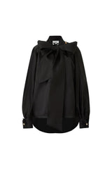 EDWARD ACHOUR BLUSA DE SEDA OVERSIZED