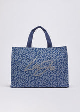 LIU.JO SHOPPING BAG DE GANGA COM PRINT