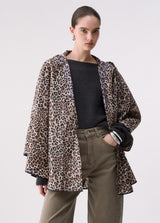 LIU.JO PONCHO ANIMAL -PRINT