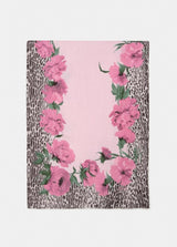 LIU.JO LENÇO ESTAMPA ANIMAL FLORAL