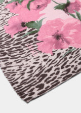 LIU.JO LENÇO ESTAMPA ANIMAL FLORAL