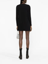 VERSACE JEANS COUTURE VESTIDO COM IMPRESSÃO DO LOGO