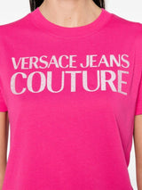 VERSACE JEANS COUTURE T-SHIRT COM ESTAMPA DE LOGO