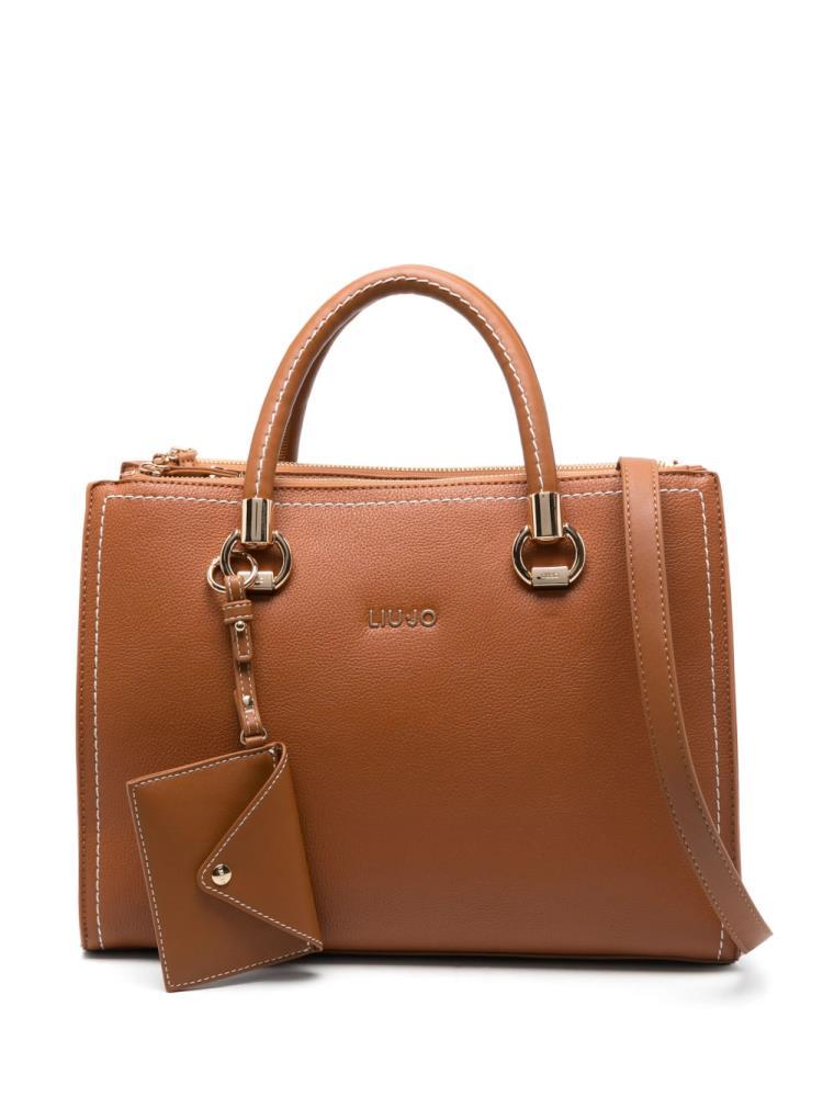 LIU.JO SHOPPING BAG CAMEL