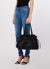 LIU.JO BOLSA DE OMBRO PRETA