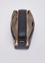 LIU.JO CARTEIRA CROSSBODY DE  IMPRESSÃO ANIMAL PRINT