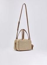 LIU.JO CARTEIRA BEGE COM LOGO A CAMEL