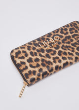 LIU.JO PORTA MOEDAS LEOPARDO
