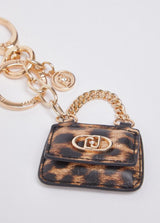 LIU.JO CHAVEIRO DE CARTEIRA LAPUFY COM PRINT LEOPARDO