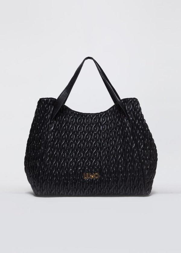 LIU.JO SHOPPING BAG PRETO