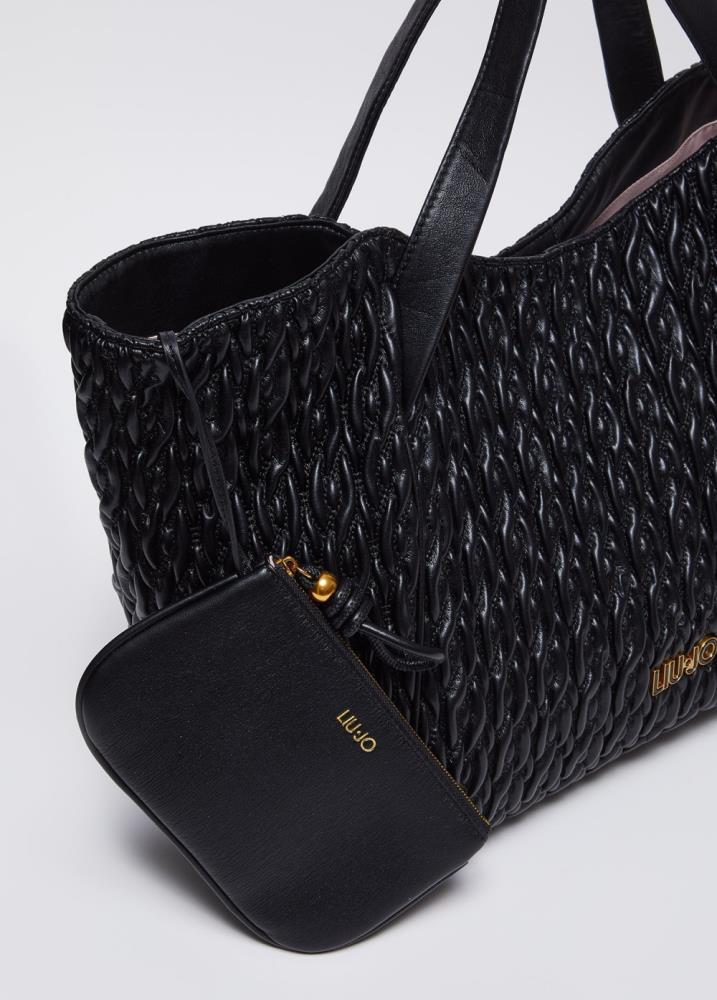 LIU.JO SHOPPING BAG PRETO