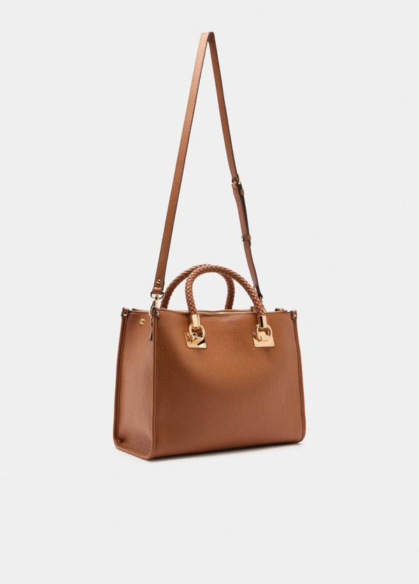LIU.JO SHOPPING BAG CAMEL