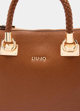 LIU.JO SHOPPING BAG CAMEL