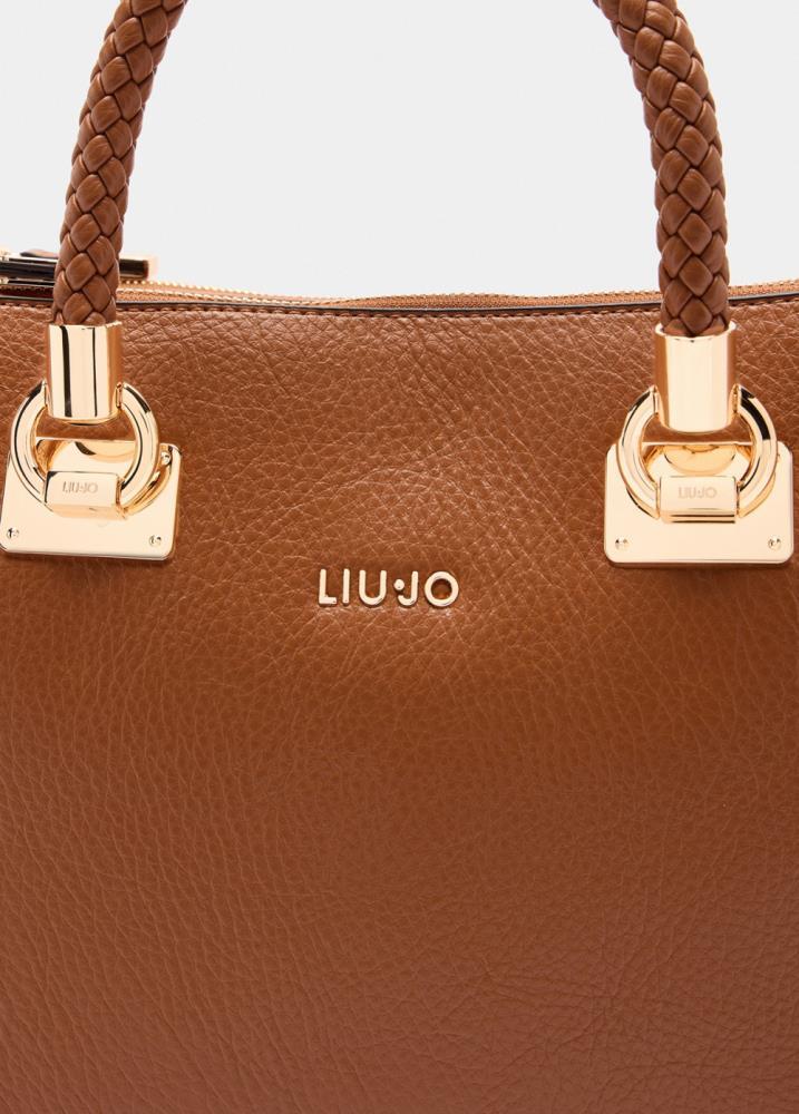 LIU.JO SHOPPING BAG CAMEL