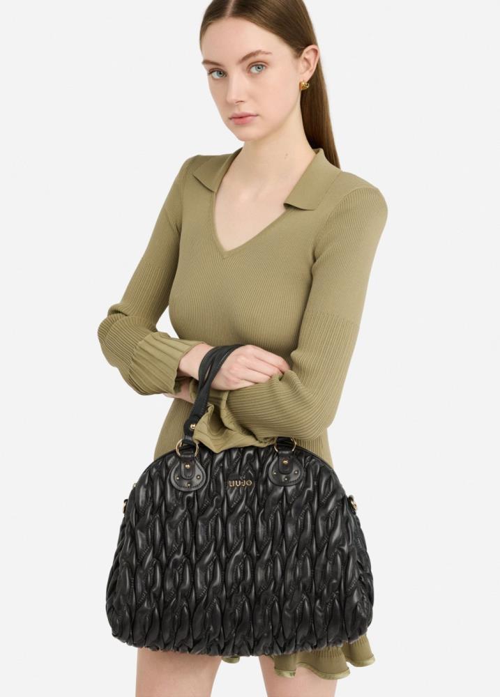 LIU.JO BOLSA ACOLCHOADA MÉDIA