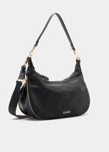 LIU.JO CARTEIRA COM LOGOTIPO PRETO