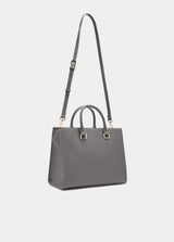 LIU.JO CARTEIRA CINZA COM LOGO