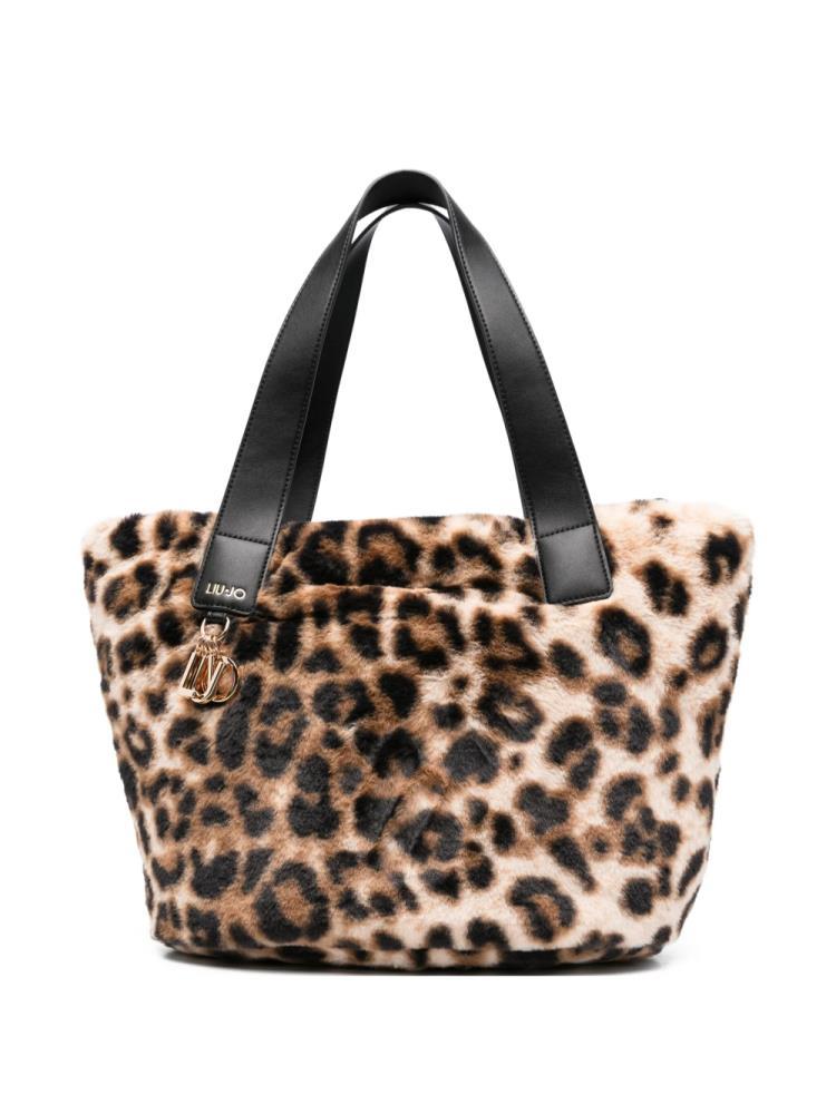 LIU.JO SHOPPING BAG LEOPARDO