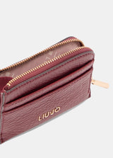 LIU.JO PORTA CARTÕES COR VINHO