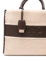 LIU.JO SHOPPING BAG DE PELO
