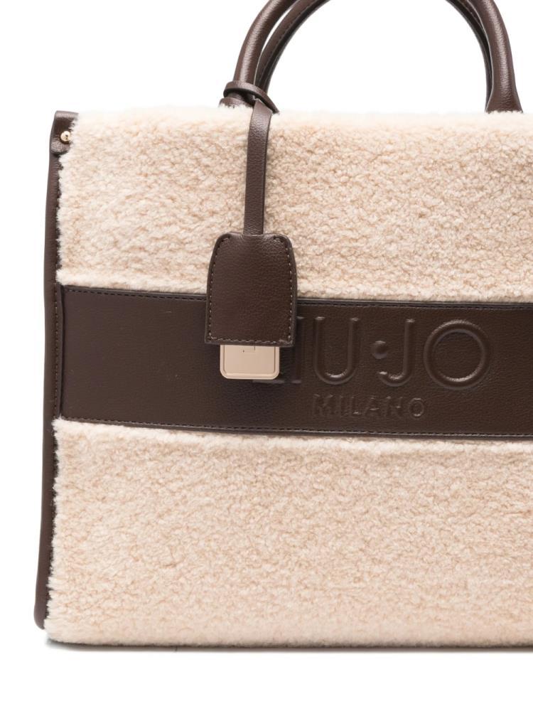 LIU.JO SHOPPING BAG DE PELO