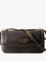 LIU.JO BOLSA CROSSBODY COM PLACA DO  LOGO