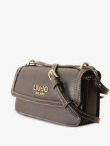 LIU.JO BOLSA CROSSBODY COM PLACA DO  LOGO