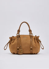 LIU.JO SACO CAMEL COM CORDÃO