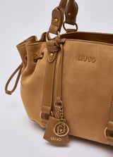 LIU.JO SACO CAMEL COM CORDÃO