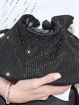 LIU.JO SACO PRETO EM STRASS
