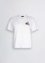 LIU.JO T-SHIRT BRANCA COM BARCO
