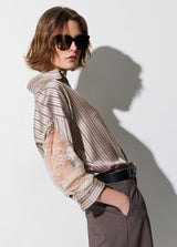 LIU.JO CAMISA COM RISCAS