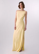 LIU.JO VESTIDO CETIM LONGO