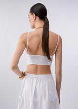 LIU.JO TOP POPLIM BORDADO