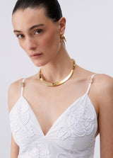 LIU.JO TOP POPLIM BORDADO