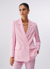 LIU.JO BLAZER ROSA COM CINTO