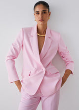 LIU.JO BLAZER ROSA COM CINTO