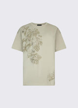 LIU.JO T-SHIRT COM ESTAMPA E BORDADO