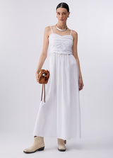 LIU.JO VESTIDO COMPRIDO POPLIM