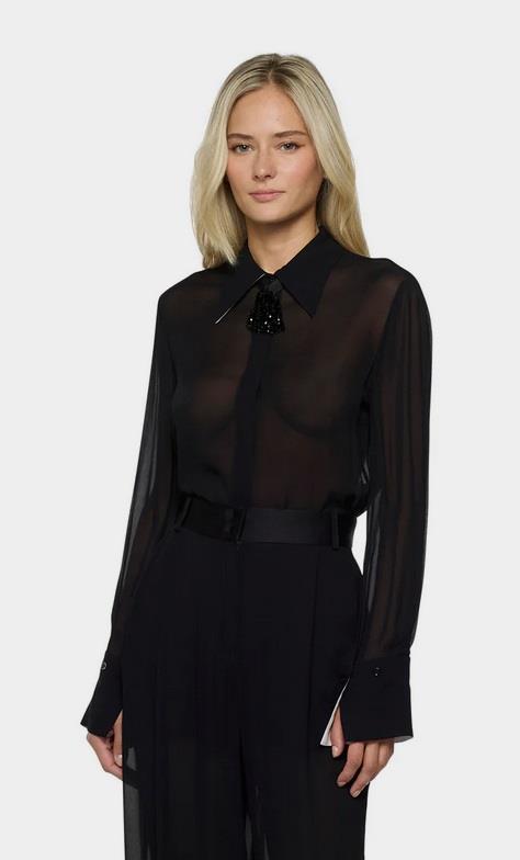SIMONA CORSELLINI BLUSA PRETA