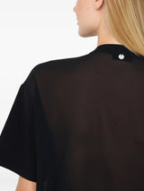 LIU.JO T- SHIRT COM PEROLAS E STRASS