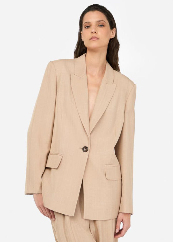 LIU.JO BLAZER COM DETALHES DE RENDA