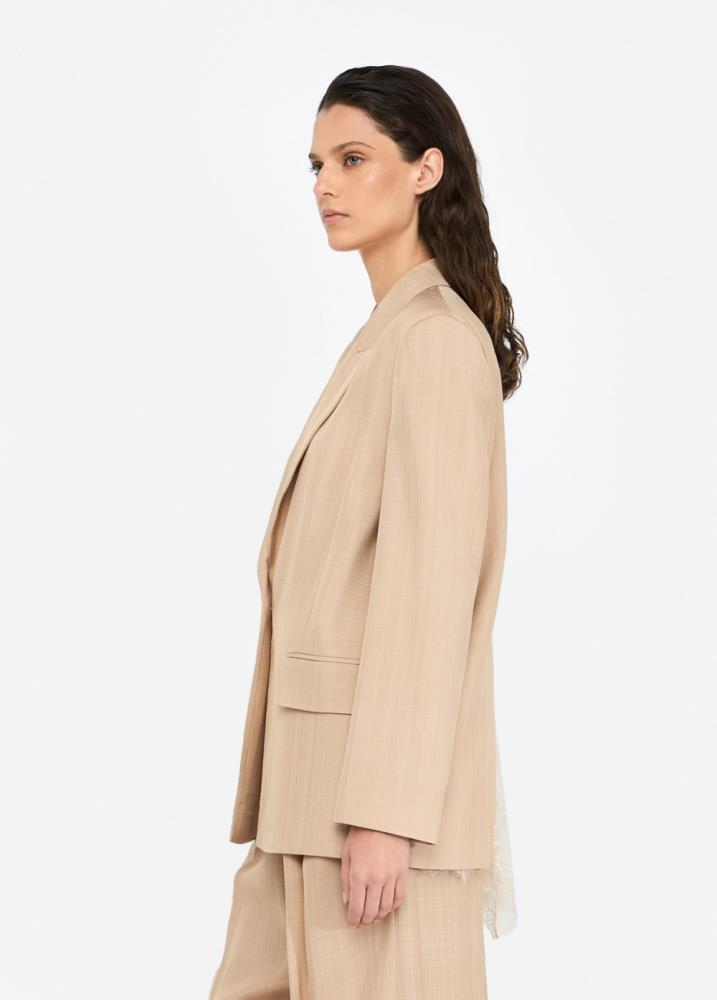LIU.JO BLAZER COM DETALHES DE RENDA