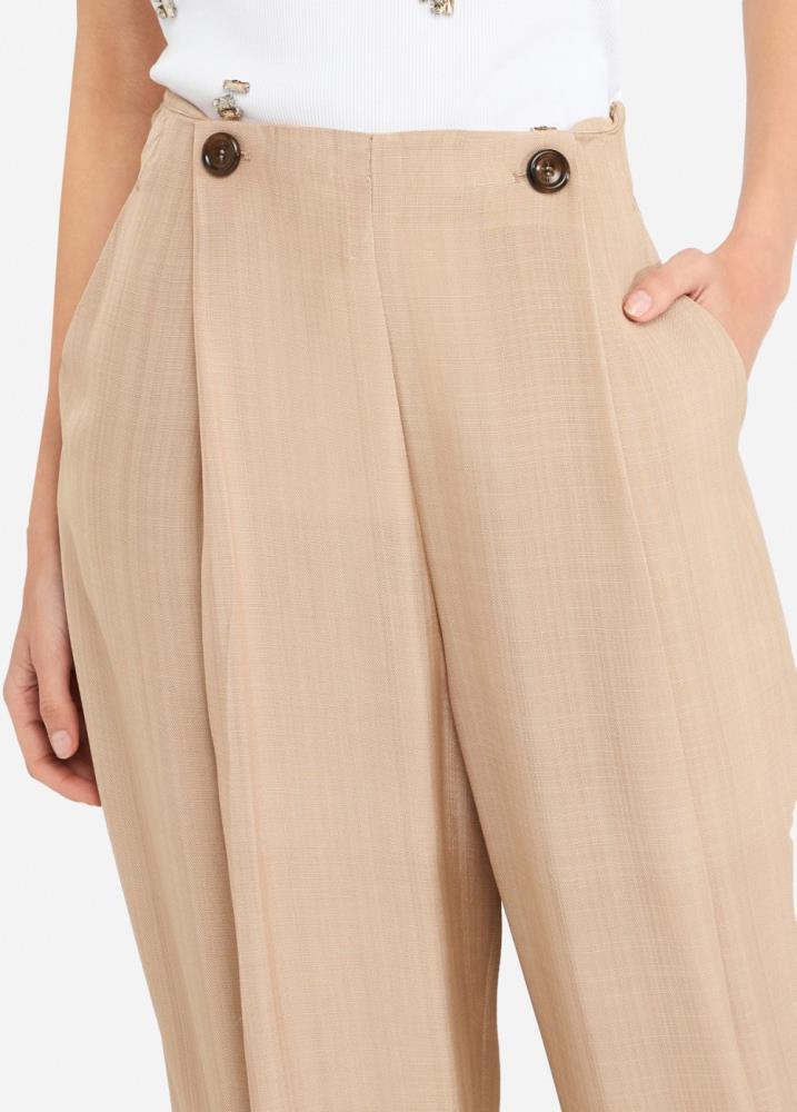 LIU.JO CALÇA DE PERNA LARGA