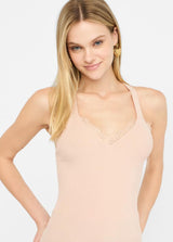 LIU.JO TOP ROSA COM RENDA