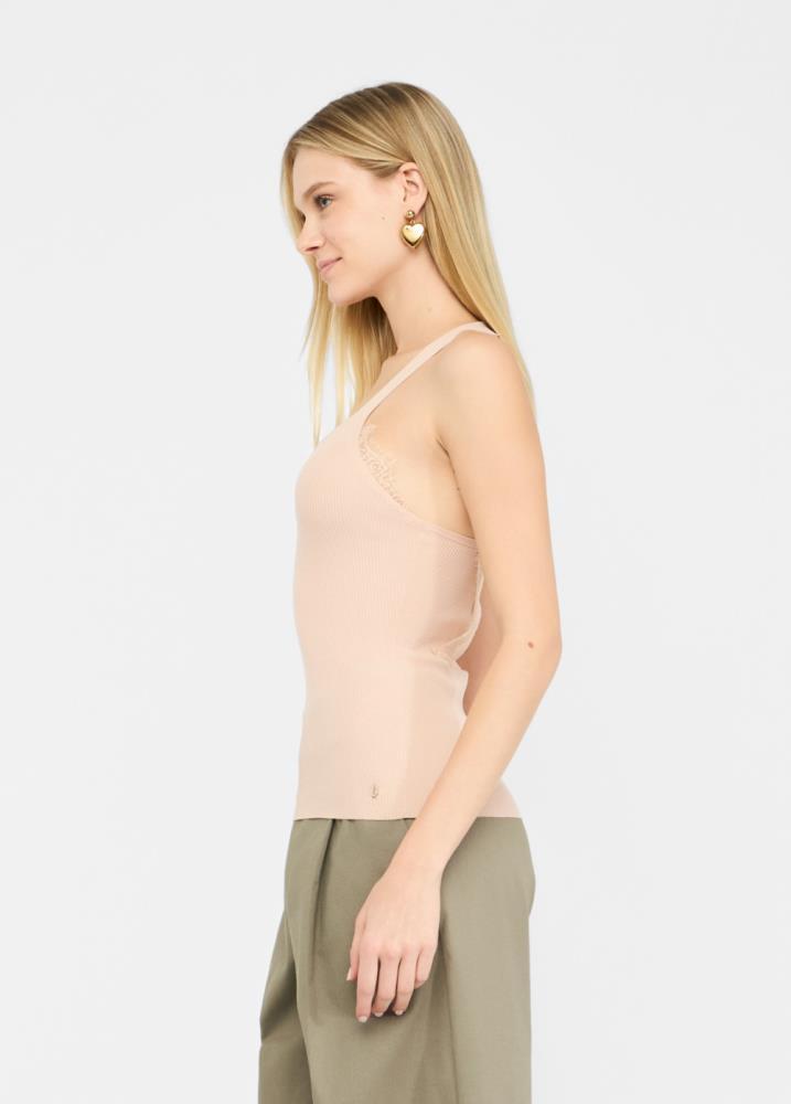 LIU.JO TOP ROSA COM RENDA