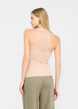 LIU.JO TOP ROSA COM RENDA