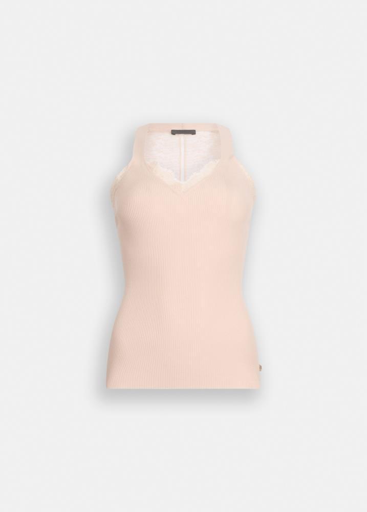LIU.JO TOP ROSA COM RENDA