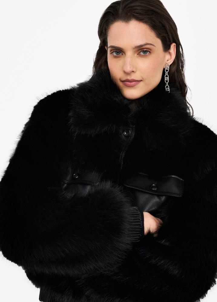 LIU.JO CASACO DE PÊLO SINTÉTICO